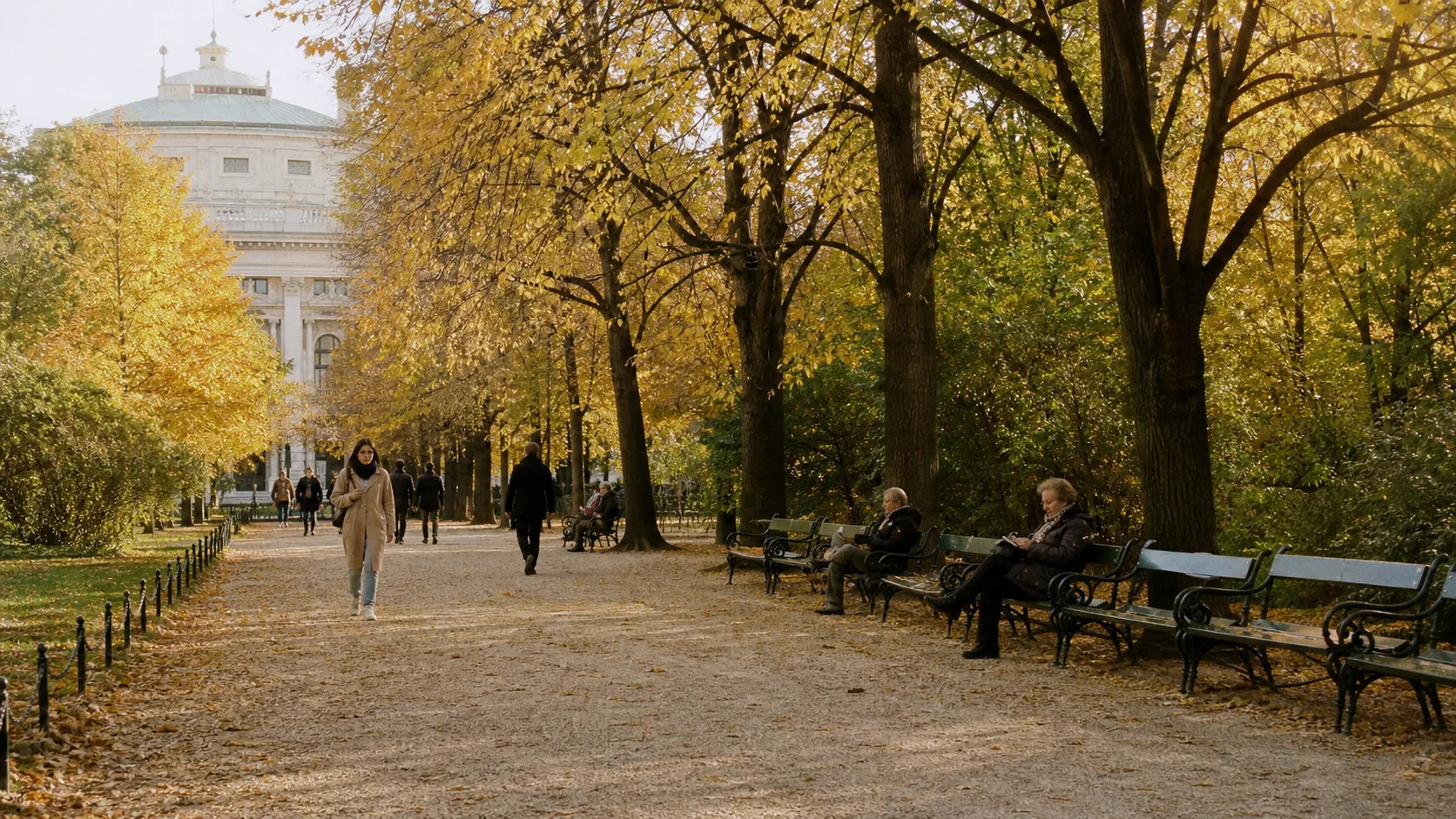 Der Grazer Stadtpark: 22 Hektar auf dem alten Exerzierplatz