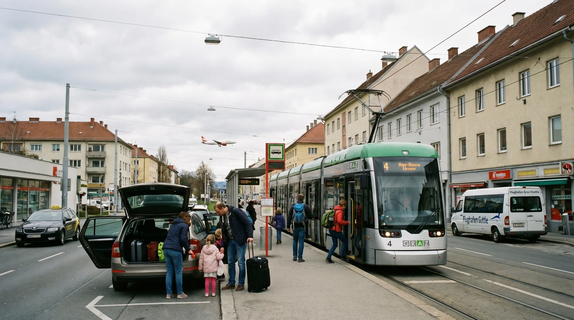 Anreise nach Graz: Bahn, Auto, Flug, Bus, Rad