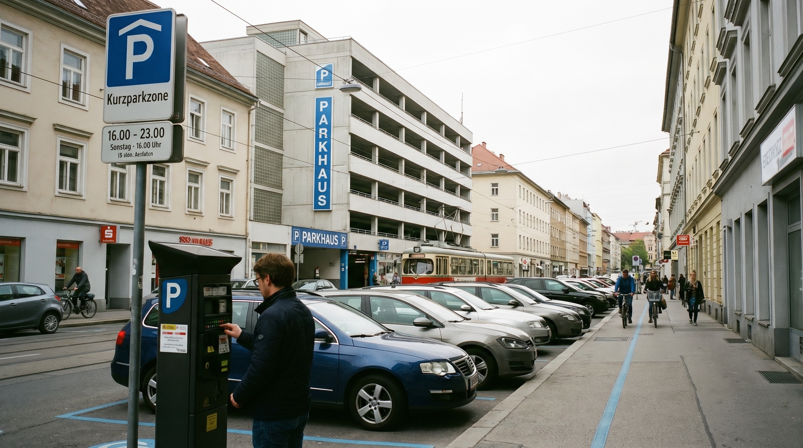 Parken in Graz: Parkhäuser, Kurzparkzonen, Kosten